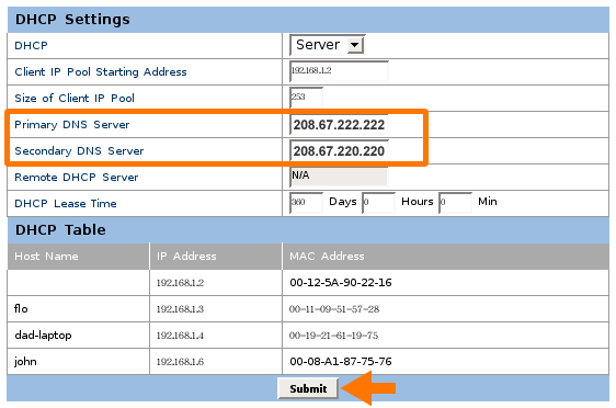 opendns dnscrypt routers